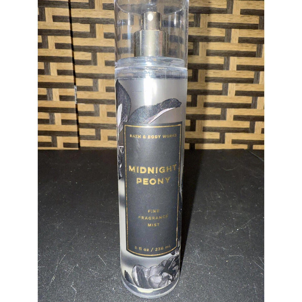 Bath & Body Works MIDNIGHT PEONY Originals Fragrance Spray 8 oz RETIRED RARE